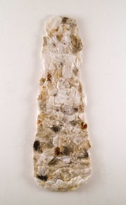 Towel; 2012; paper, tape; 72 x 25 inches